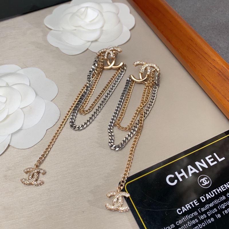Ch*el earrings